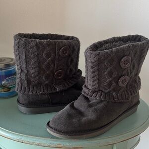 Natural Reflections Gray Winter Boots